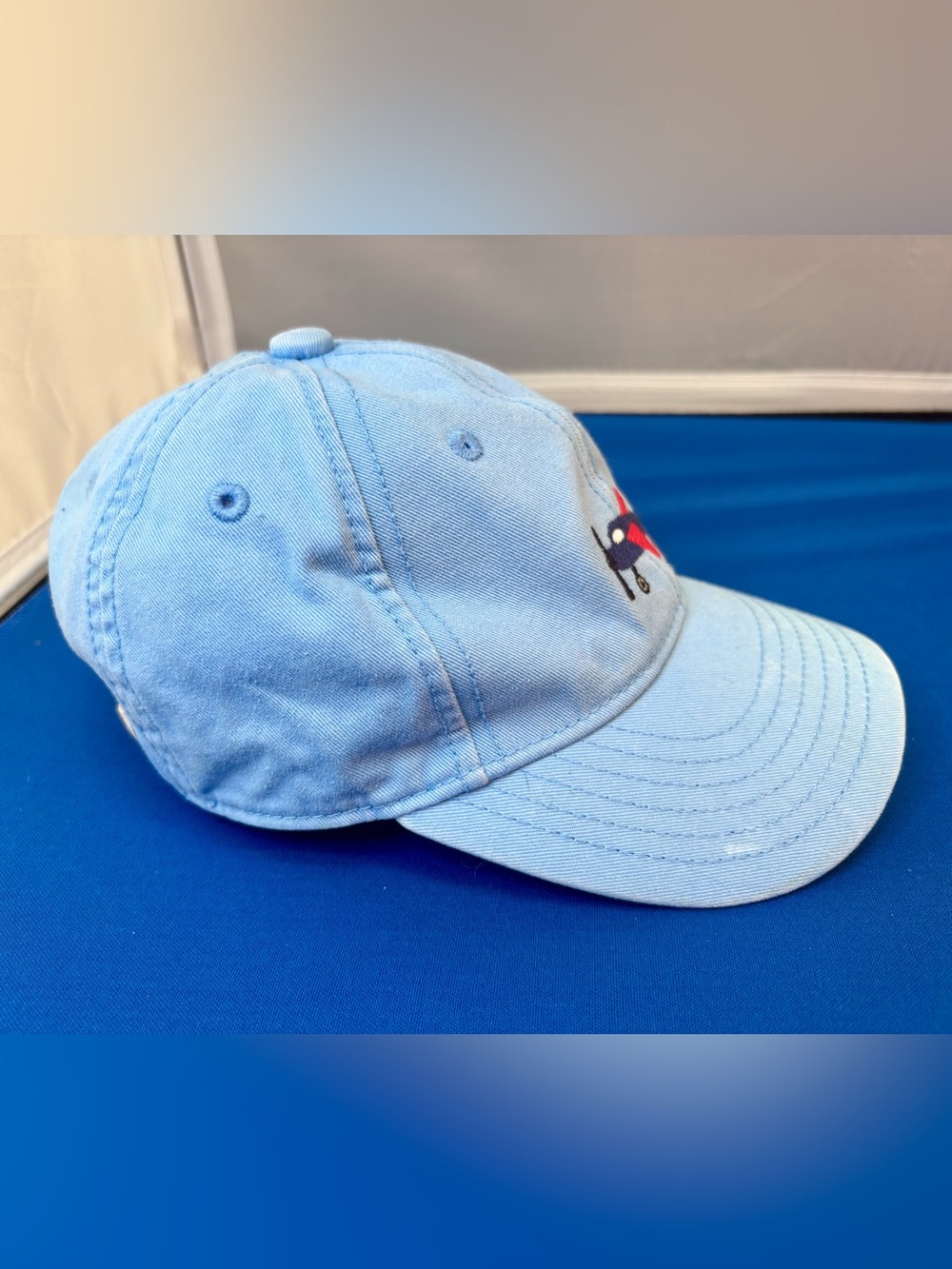 Harding Lane kids embroidered ball cap with airplane - Picture 4 of 9